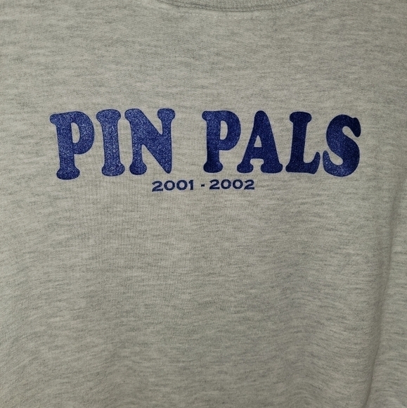 Jerzees size medium RB Wrestling Y2K gray sweatshirt - Picture 5 of 6